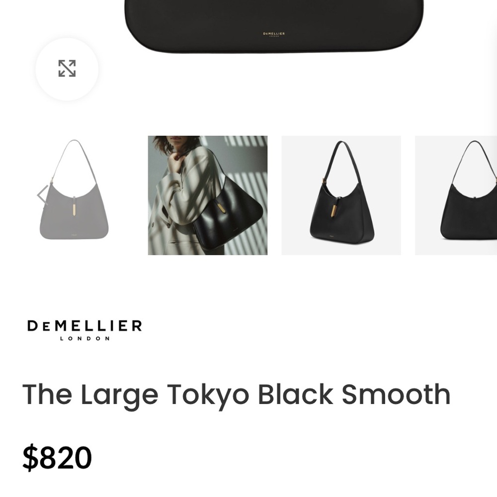 DeMellier Large Leather Bag - Picture 13 of 13